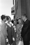 Miss Texas Pageant; Lewis H. Bond, with Rosemary Brown, Jo-Anne Clark, Deborah Barnes, Genevieve Del Gallo by Dale Blackwell