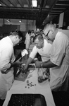 Sabin Oral Polio vaccine; Members of Fort Worth Pharmaceutical Association mixing the vaccine