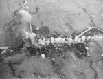 Aerial view of suspected Viet Cong positions near Coa Long by Bob Schieffer