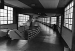 Greater Southwest International Airport concourse, Gates 3 and 4 with escalators to American flights