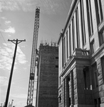 Tarrant County Criminal Courts Building under construction by Norman Bradford