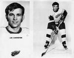 Publicity photos of Lee Carpenter, Fort Worth Wings ice hockey team