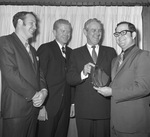 Fred D. Williams, John Connally,with Ben Barnes and C.M. Carraway III