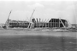Construction of Texas Stadium, home stadium for Dallas Cowboys football