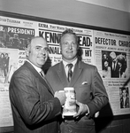 Tommy Mercer with Paul Hornung