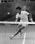 Ken Rosewall match against Roy Barth, National Invitational Tennis tournament, Colonial Country Club by Ron Heflin