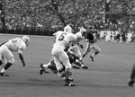 University of Texas vs. University of Arkansas football; Arkansas running back Dickey Horton (#33) by Ron Heflin