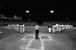 Texas Rangers opening night at Arlington Stadium, Rangers vs. California Angels