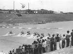 Paddle boat races on the Trinity River