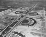 Dallas-Fort Worth Regional Airport construction aerial, terminals, control tower by Ron Heflin