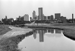 Fort Worth skyline at the Trinity River
