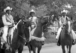 Riders on horseback at Juneteenth festivities