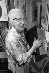 Mrs. Dora Nichols, teacher turned artist