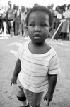 Toddler dancing to music at Sycamore Park during Juneteenth festivities