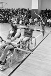 University of Illinois played wheelchair football players with students at O. D. Wyatt High School by Al Panzera