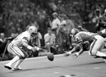 Dallas Cowboys vs. Denver Broncos at Super Bowl XII in New Orleans, Cowboys punt return specialist Tony Hill by Al Panzera