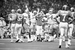Dallas Cowboys vs. Denver Broncos at Super Bowl XII in New Orleans, Cowboys defensive back Randy Hughes by Al Panzera