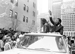 Dallas Cowboys homecoming parade after winning Super Bowl XII by Al Panzera and Ron Heflin