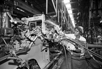 Women working in General Motors' Arlington assembly plant by Tony Record