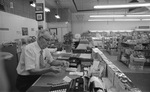 Mr. & Mrs. Robert Tillery at the closing of their grocery store