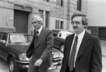 FBI Special Agents Gerald Hubbell and Joseph Gray at the Cullen Davis bond hearing by Ron Heflin