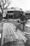 The "Dome Home," constructed by Greg Wilson