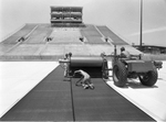 Super turf being laid at Maverick Stadium by Jerry W. Hoefer