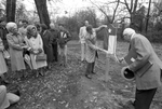 Gene Brooks and Bennett Smith at Berachah Home Cemetery Historical Marker by Jerry W. Hoefer