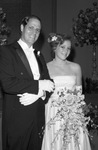 The Assembly Ball, Ridglea Country Club; William E. McKay with debutante daughter Alden McKay. by Rodger Mallison