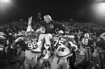 UTA football game action against Lamar University by Jerry W. Hoefer