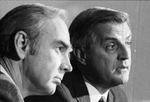 Jim Wright and Walter Mondale by Ron T. Ennis