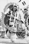 Dancer at National Championship Powwow by Rodger Mallison