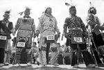 Dancers at National Championship Powwow by Rodger Mallison