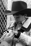 Visually impaired children invited to visit the Stock Show by Mario Villafuerte