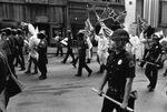 Dallas police officers at Ku Klux Klan march in downtown Dallas by Joe Giron