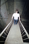 Joe Kelly inside Pioneer Tower, Will Rogers complex by Jerry W. Hoefer