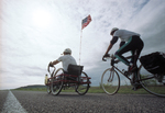 Rob Bryant during journey to RowCycle across America by Ron Jenkins