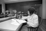 Alma Parish in the Eunice & James L. West Library at Texas Wesleyan by Steve Gariepy