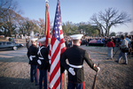 Funeral for Capt. David Herr, Tarrant County's first Persian Gulf War casualty by Rodger Mallison