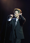 David Bowie in concert by Joyce Marshall