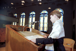 Robert Nason rehearses for his bar mitzvah at Beth-El Congregation in Fort Worth by Beatrice Terrazas