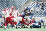 Eastern Hills vs. Sam Houston High School football game by Matt Brunworth