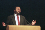 Martin Luther King III speaking at UTA by Allen Rose