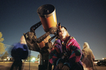 Lunar eclipse viewing at UTA by Allen Rose