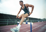 McClinton Neal training for 1992 Olympics by Jerry W. Hoefer