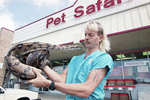 Safari Pet Store owner Joe Schreibvogel by Gregg Ellman