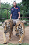 Robert von Reitnauer, owner of an exotic animal sanctuary in Wise County, Texas by Jerry W. Hoefer