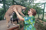 Gene von Reitnauer, owner of an exotic animal sanctuary in Wise County, Texas by Jerry W. Hoefer