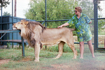 Gene von Reitnauer, owner of an exotic animal sanctuary in Wise County, Texas by Jerry W. Hoefer