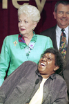 Barbara Jordan with Texas Governor Ann Richards by Paul Moseley